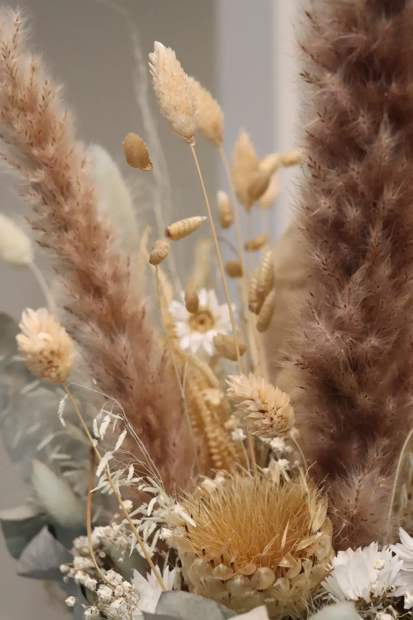 Trockenblumen-Arrangement